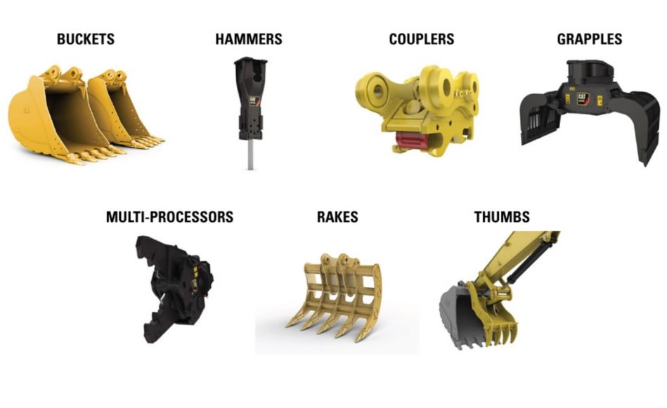 The Different Types of Excavator Attachments | Carolina Cat