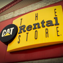 CAT the rental store logo