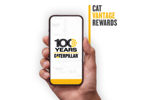 Cat Vantage Rewards Promo Image