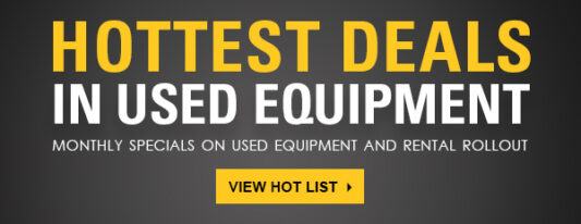 Hottest Deals in Used Equipment