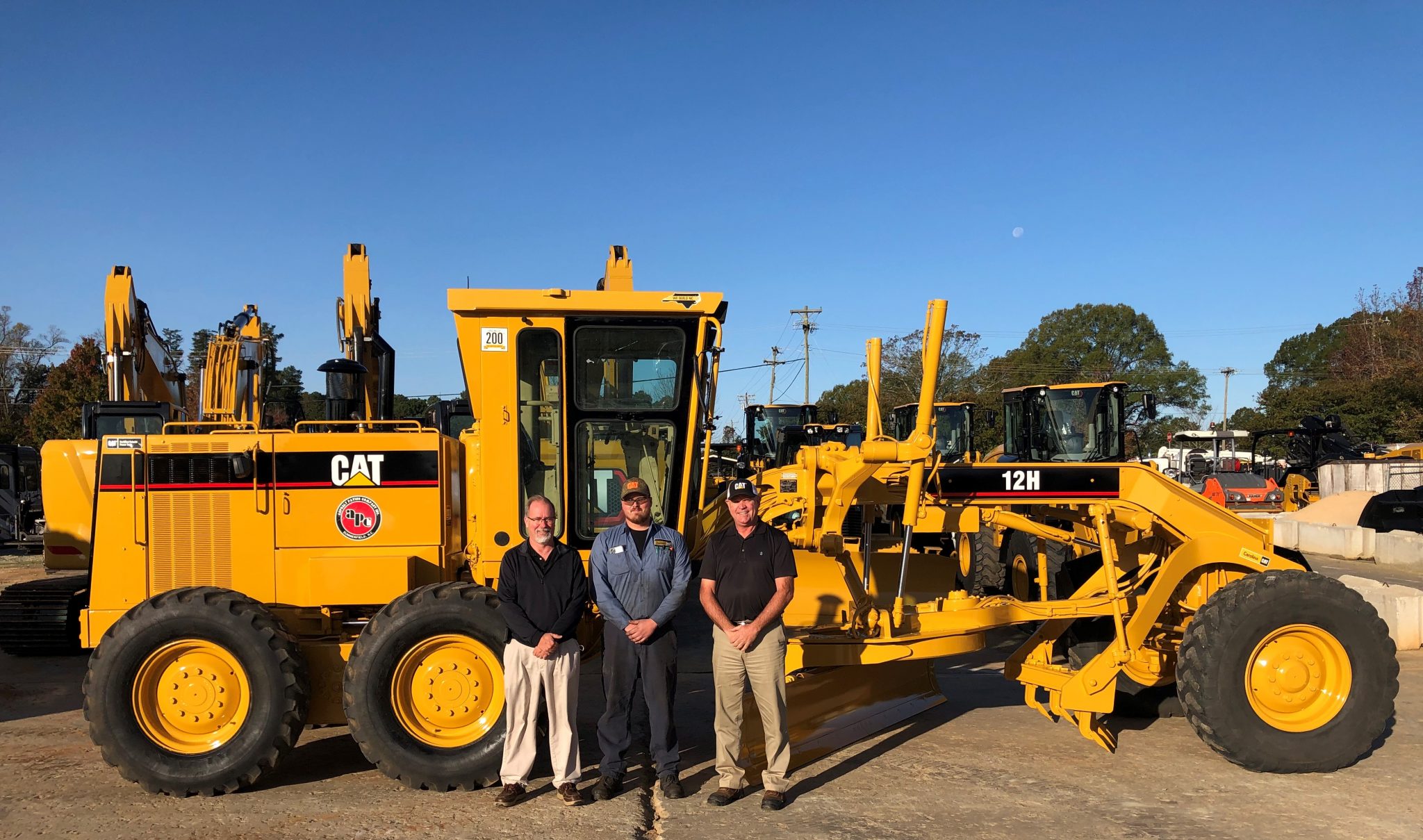 Carolina Cat Celebrates 200th Cat® Certified Rebuild with Asphalt Paving Company of Greensboro