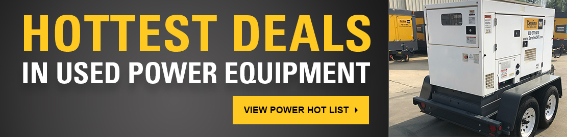 hottest deals in used power equipment