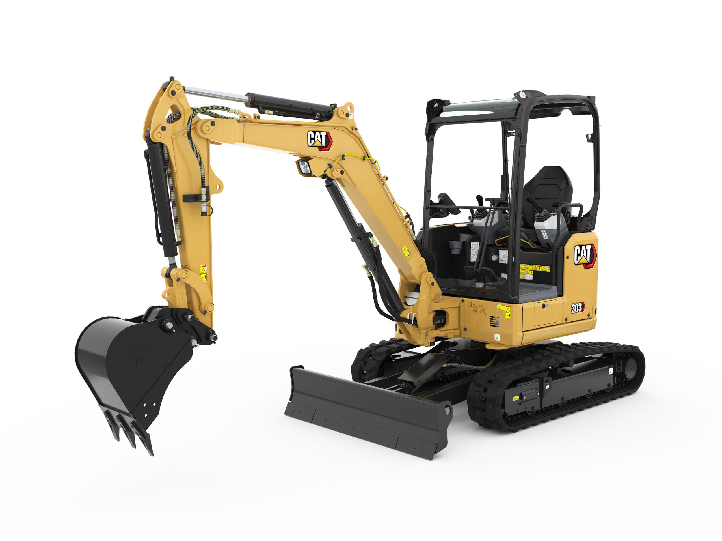 Cat 303 Front.