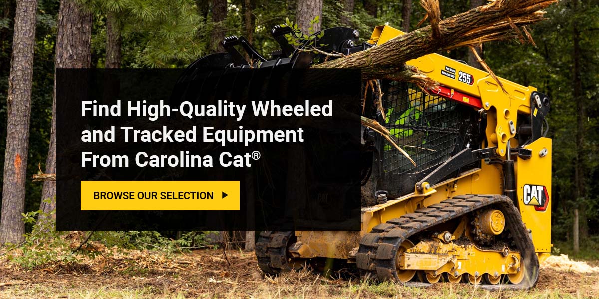 find high-quality wheeled and tracked equipment from Carolina Cat