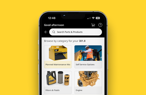 Streamlined shopping with the Cat Central app.