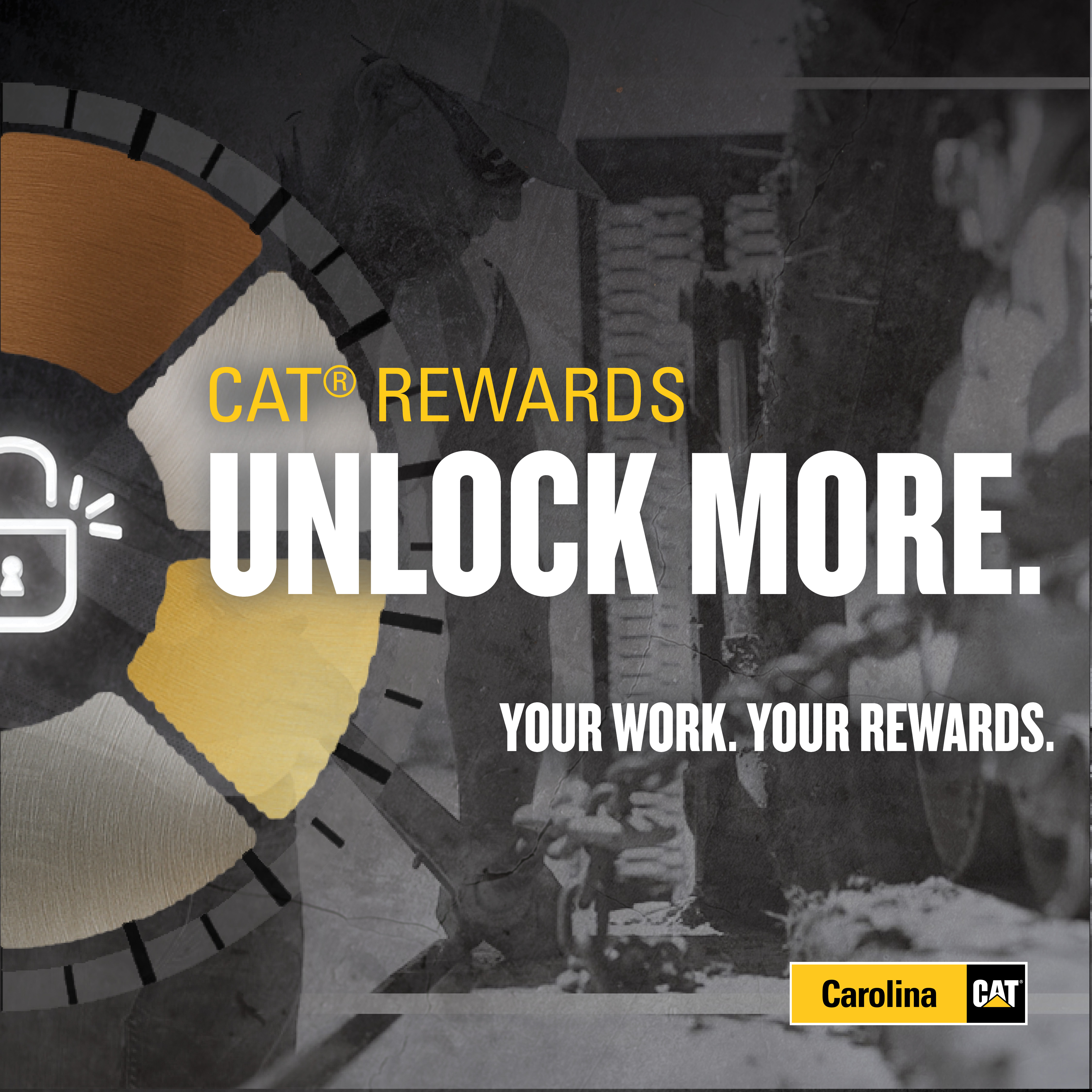 Join Cat<sup>®</sup> Rewards and Earn 1% Back in Cat Credits