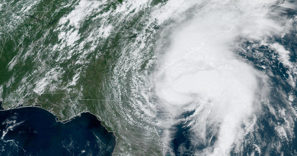 Aerial Image of a Hurricane